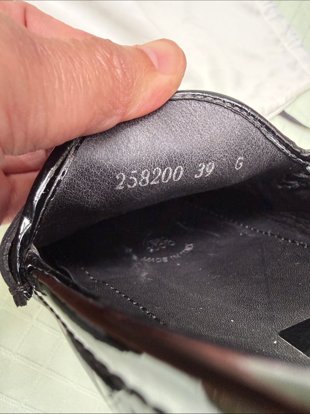 Gucci Black Patent Leather Horsebit Driving Loafers in The Dust Bag - Picture 10 of 10